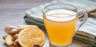 Чай с куркумой и имбирём